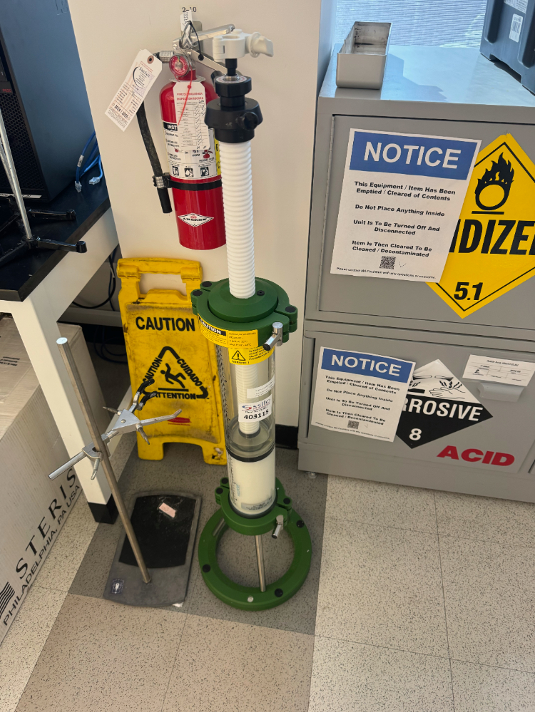 Image of Millipore Vantage Chromatography Column